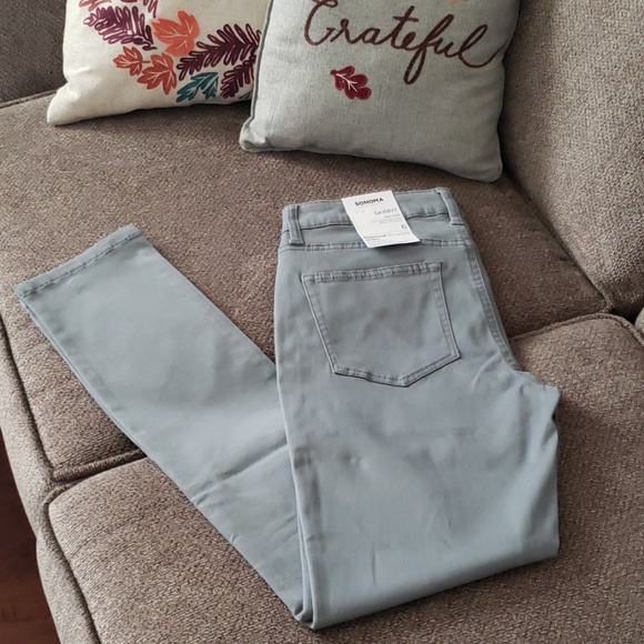 Sonoma Denim - Sonoma Supersoft stretch gray midrise skinny jeans